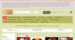 Desktop Screenshot of 5280flowers.com